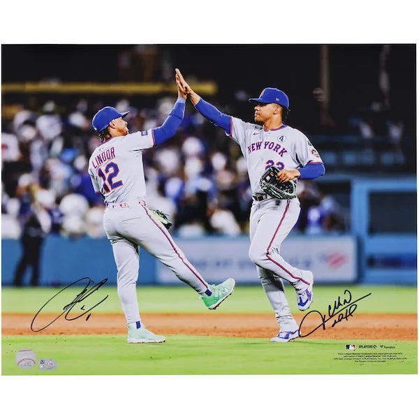 Francisco Lindor & Juan Soto Signed Mets 16 x 20 Photo | Authenticated