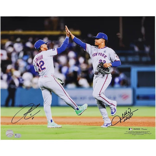 Francisco Lindor & Juan Soto Signed Mets 16 x 20 Photo | Authenticated