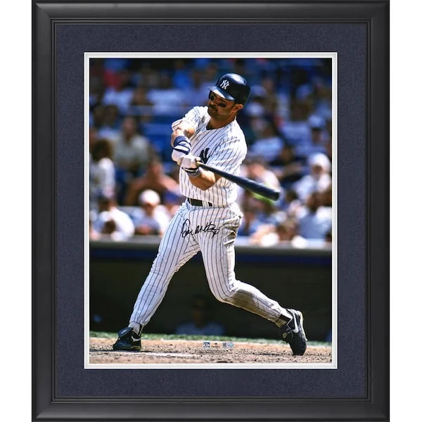 Don Mattingly Signed 16 x 20 Hitting Photograph | Yankees