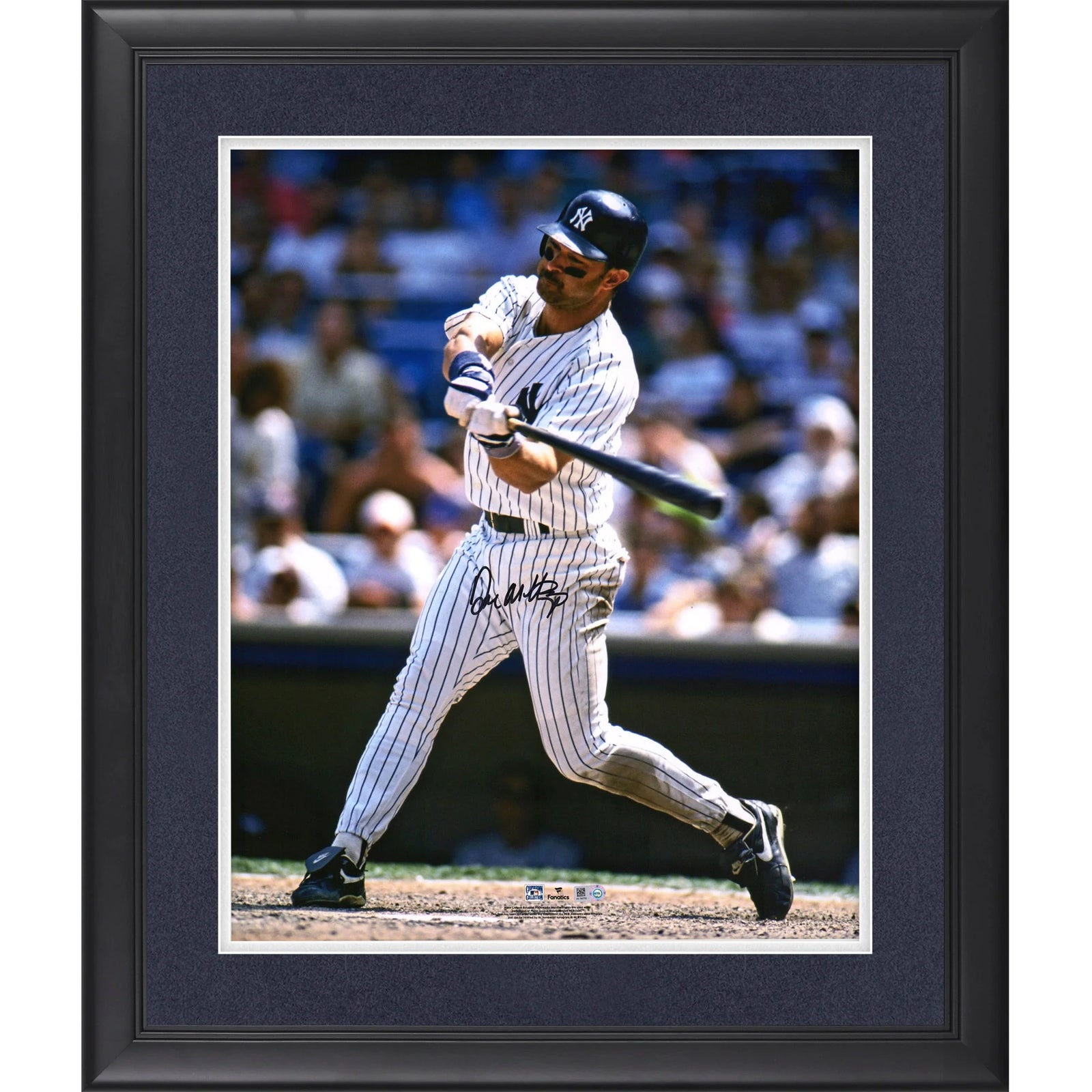 Don Mattingly Signed 16 x 20 Hitting Photograph | Yankees