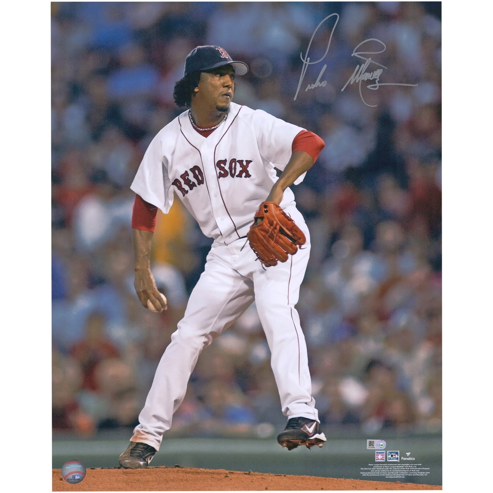 Pedro Martinez Signed 16 x 20 Photograph | Boston Red Sox