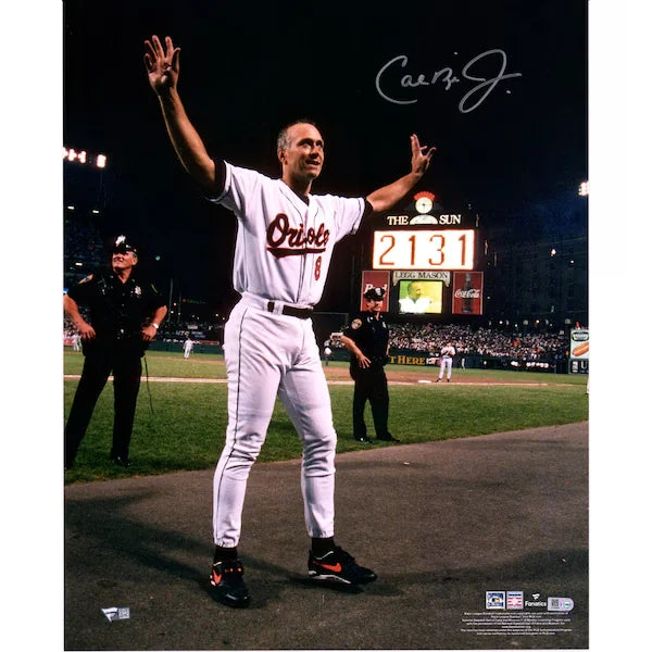 Cal Ripken Jr. Baltimore Orioles Fanatics Authentic Autographed 16" x 20" 2131st Game Ovation Photograph
