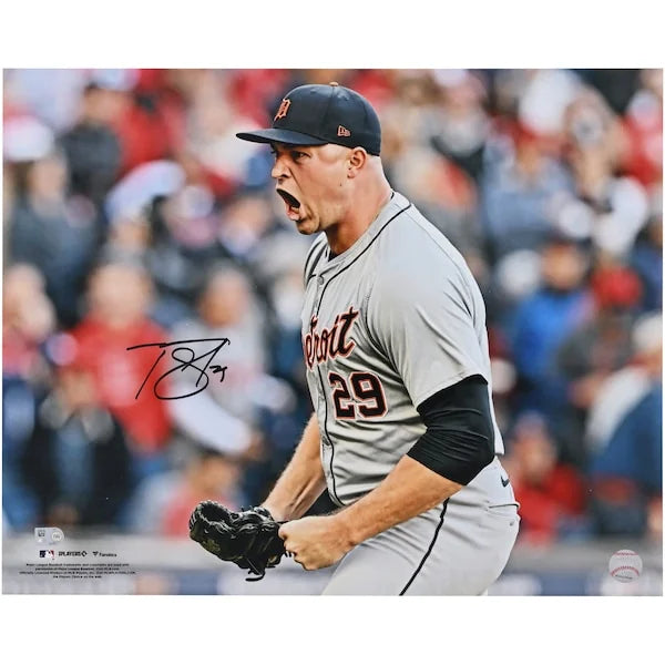 Tarik Skubal Signed 16 x 20 Photo | Detroit Tigers Celebration