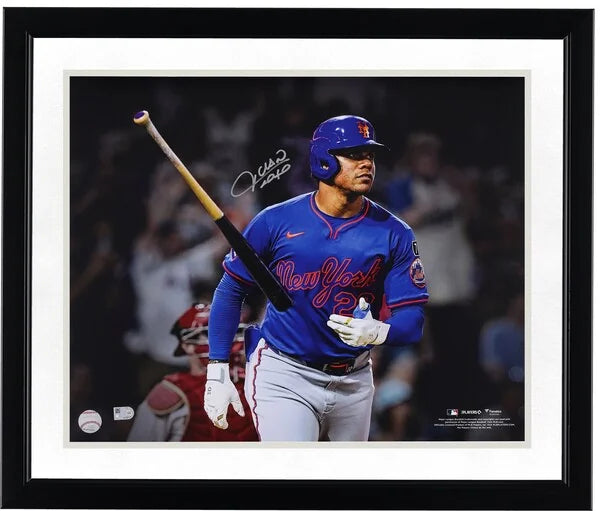 Juan Soto Signed 16 x 20 Home Run Bat Flip Photograph | Mets