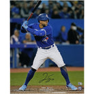 George Springer Toronto Blue Jays Autographed Fanatics Authentic 16" x 20" At Bat Photograph