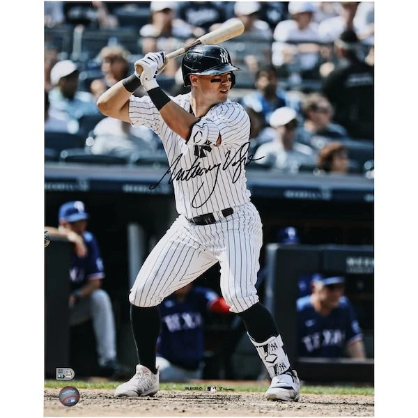 Anthony Volpe Signed 16 x 20 Photo | Yankees Batting Stance
