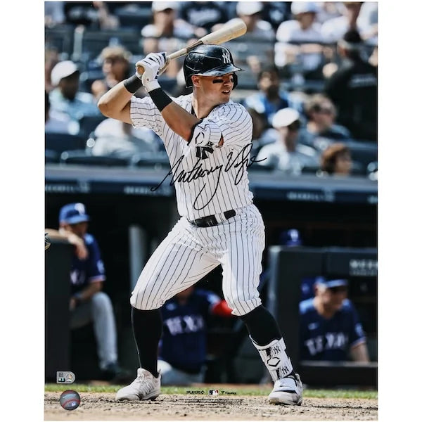Anthony Volpe Signed 16 x 20 Photo | Yankees Batting Stance