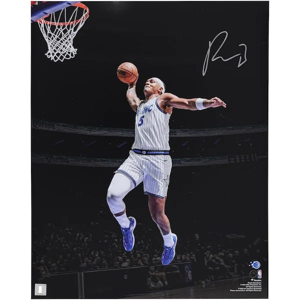Paolo Banchero Signed 16 x 20 Dunk vs 76ers Photograph | Orlando Magic