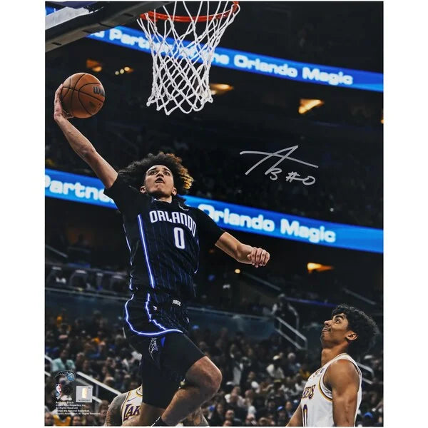 Anthony Black Signed 16 x 20 Photograph | Magic vs. Lakers