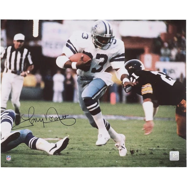 Tony Dorsett Signed 16 x 20 Photo | Dallas Cowboys vs. Steelers