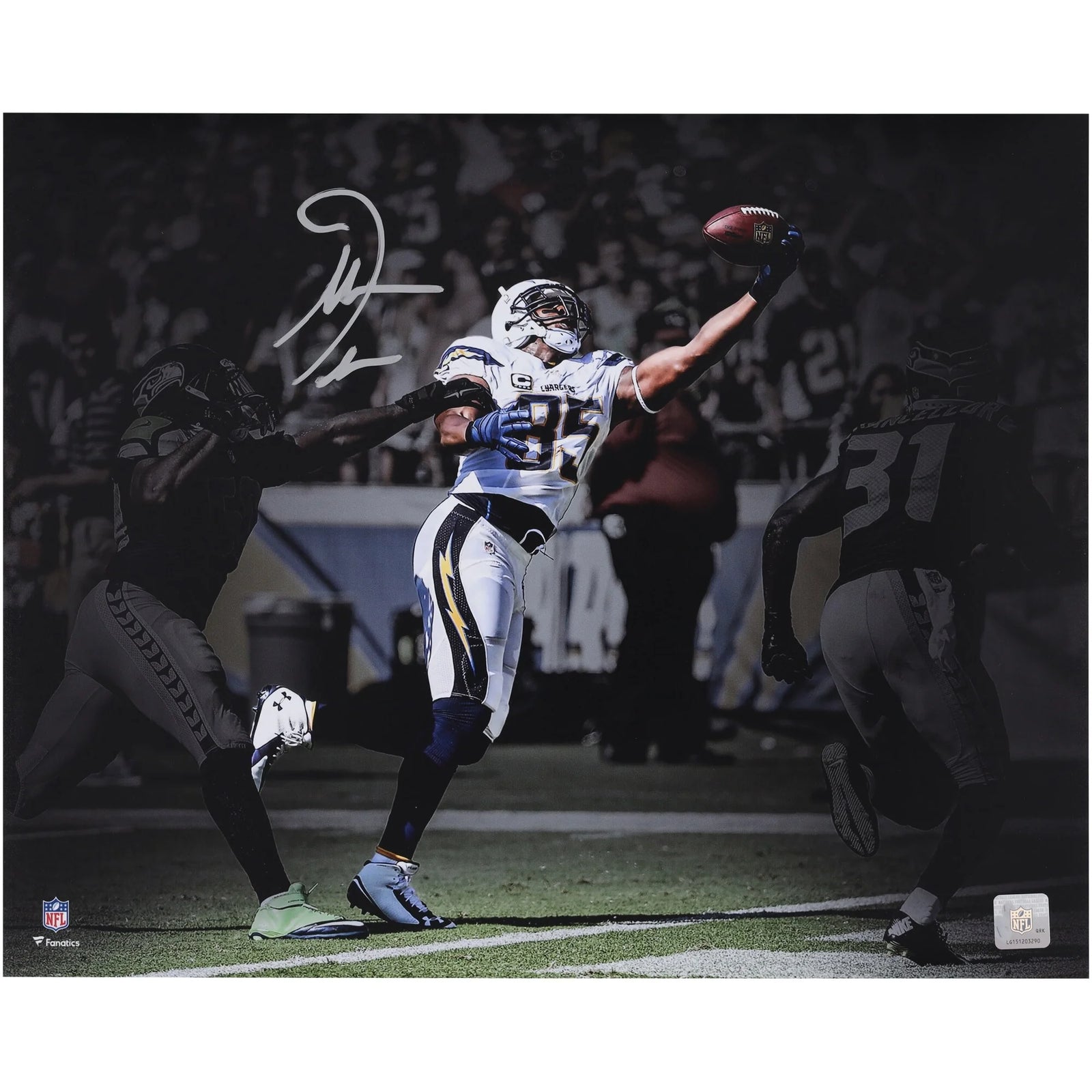 Antonio Gates Signed Chargers 16 x 20 Photo | One Handed Catch