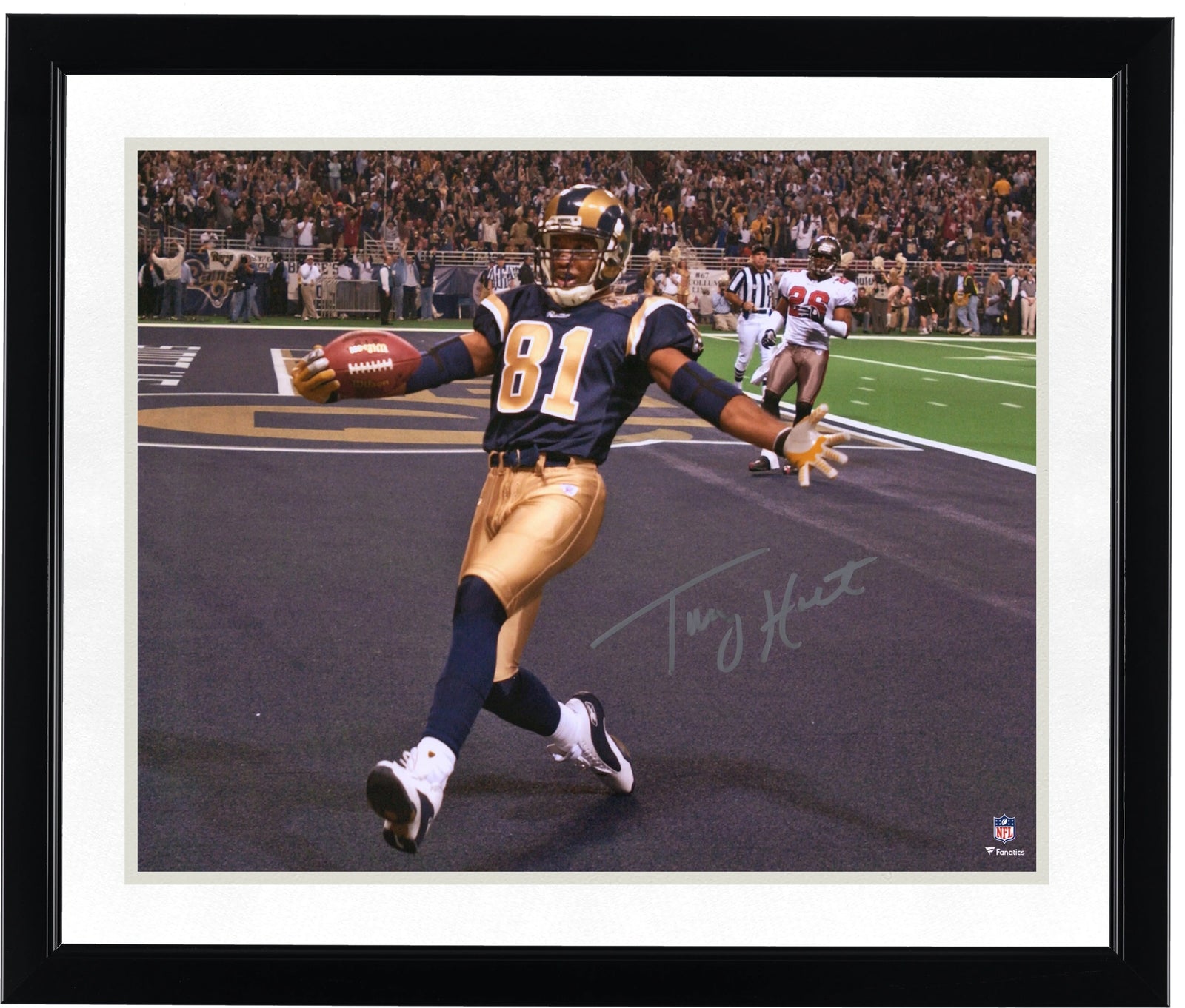 Torry Holt Signed 16 x 20 Touchdown Catch Photo | St. Louis Rams