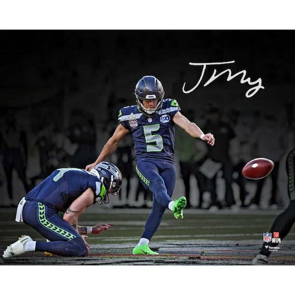 Jason Myers Signed 16 x 20 Photo | Seahawks Super Bowl LX