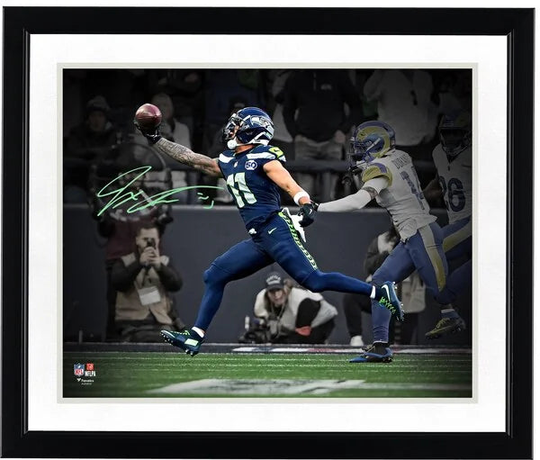 Jaxon Smith-Njigba Signed Seahawks 16 x 20 Photo | 2025 NFC Championship