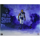 Jonathan Taylor Indianapolis Colts Autographed Fanatics Authentic 16" x 20" Smoke Entrance Photograph