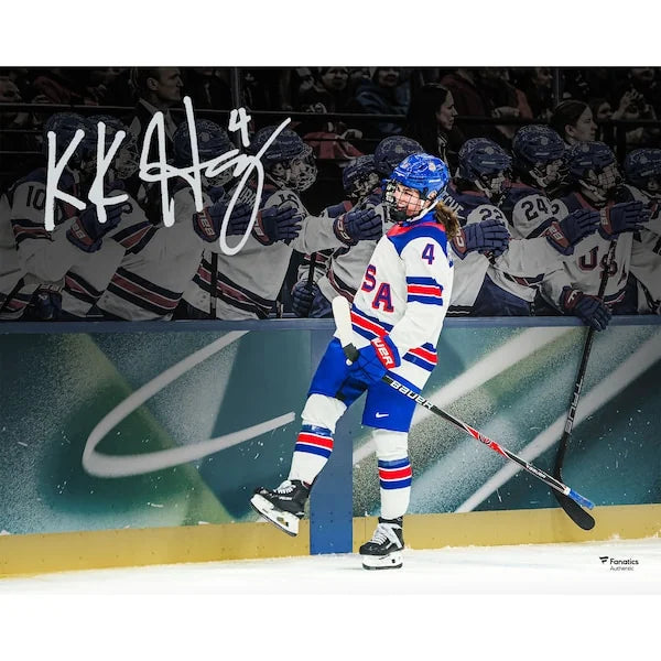 Caroline Harvey Signed Team USA 16 x 20 Photo | 2026 Olympics