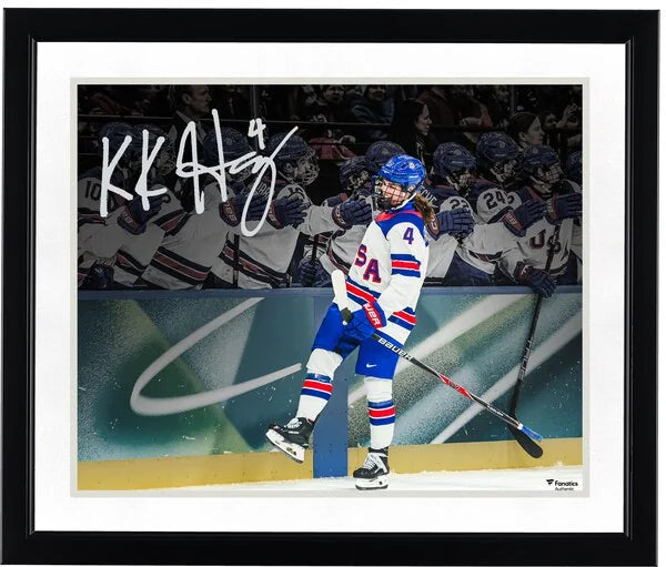 Caroline Harvey Signed Team USA 16 x 20 Photo | 2026 Olympics