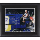 "Stone Cold" Steve Austin WWE Autographed Fanatics Authentic Framed 16" x 20" Riding Zamboni Photograph