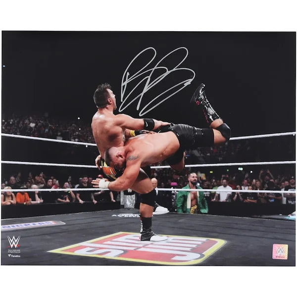 Bron Breakker Signed 16 x 20 Photo | Spear on LA Knight