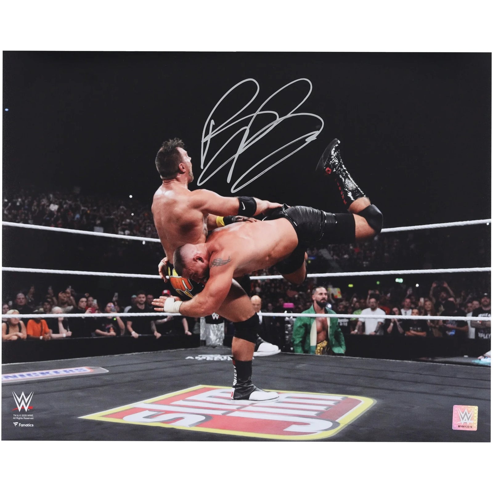 Bron Breakker Signed 16 x 20 Photo | Spear on LA Knight