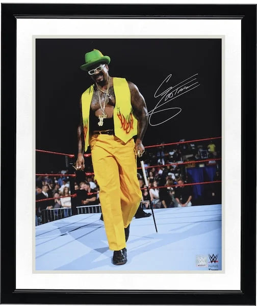 The Godfather Signed 16 x 20 WWE In-Ring Entrance Photograph | Authenticated
