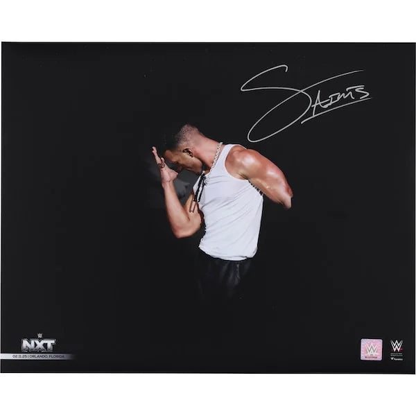 Ricky Saints Signed 16 x 20 NXT Debut Photograph | Authenticated