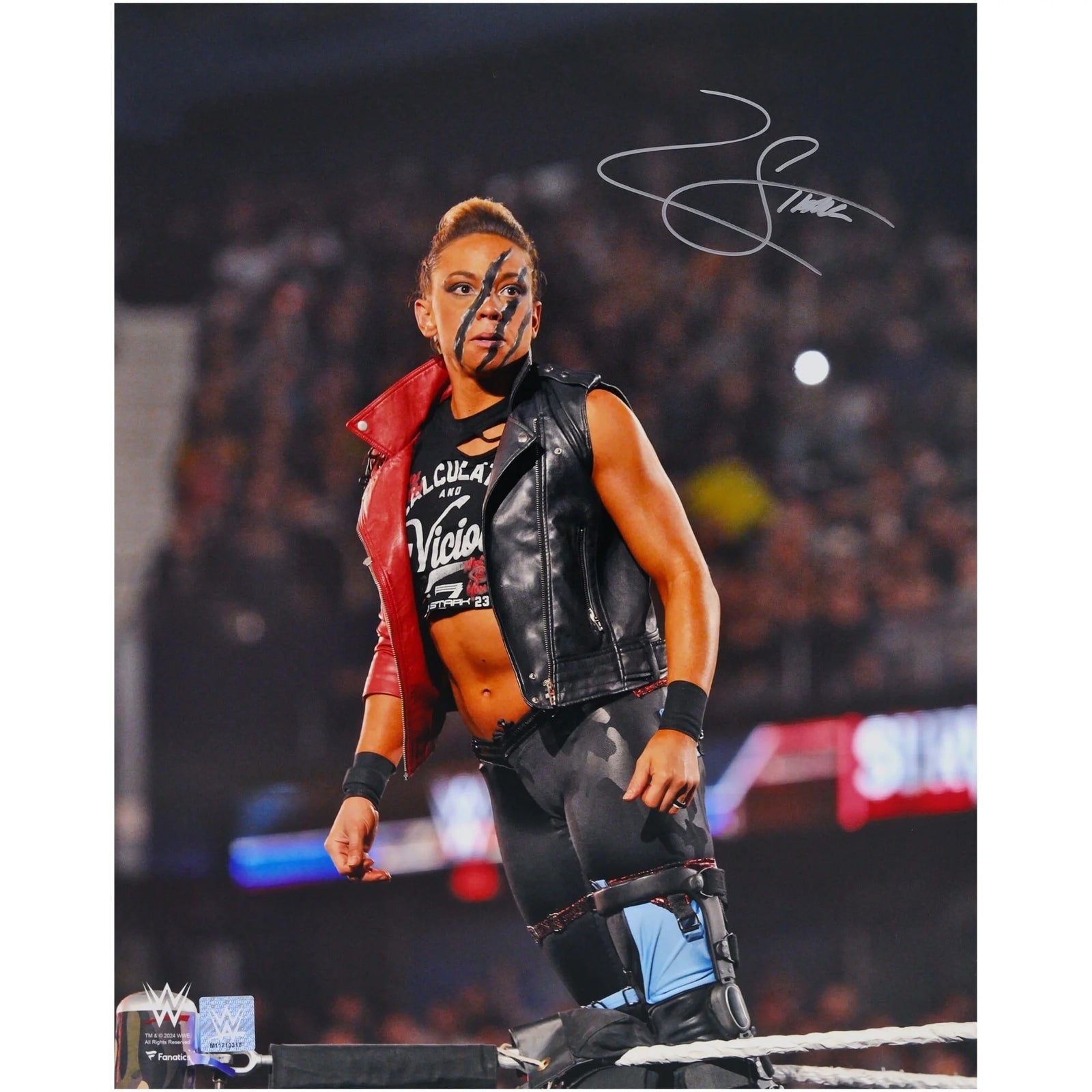 Zoey Stark Signed WWE 16 x 20 Entrance Photograph | Authenticated