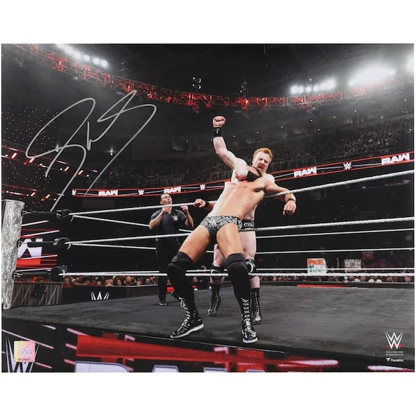 Sheamus Signed WWE 16 x 20 Photograph | 10 Beats Punch