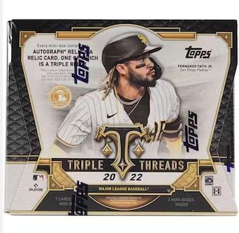 2022 Topps Triple Threads Baseball Trading Cards