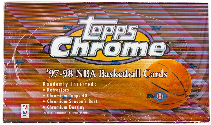 1997-98 Topps Chrome Basketball Hobby Trading Cards