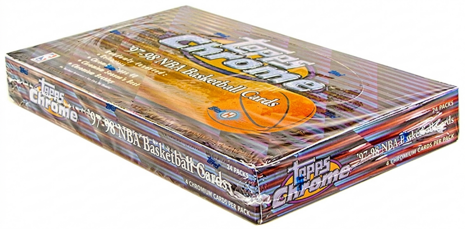 1997-98 Topps Chrome Basketball Hobby Trading Cards