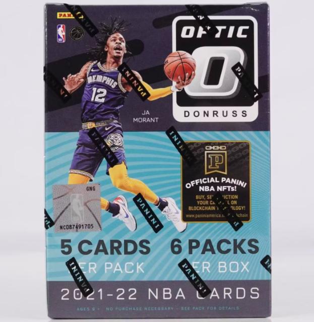 2021-22 Panini Donruss Optic Basketball Blaster Trading Cards