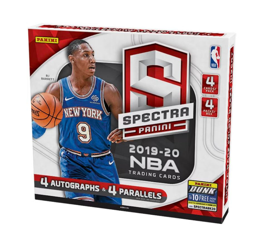 2019-20 Panini Spectra Basketball Hobby Trading Cards