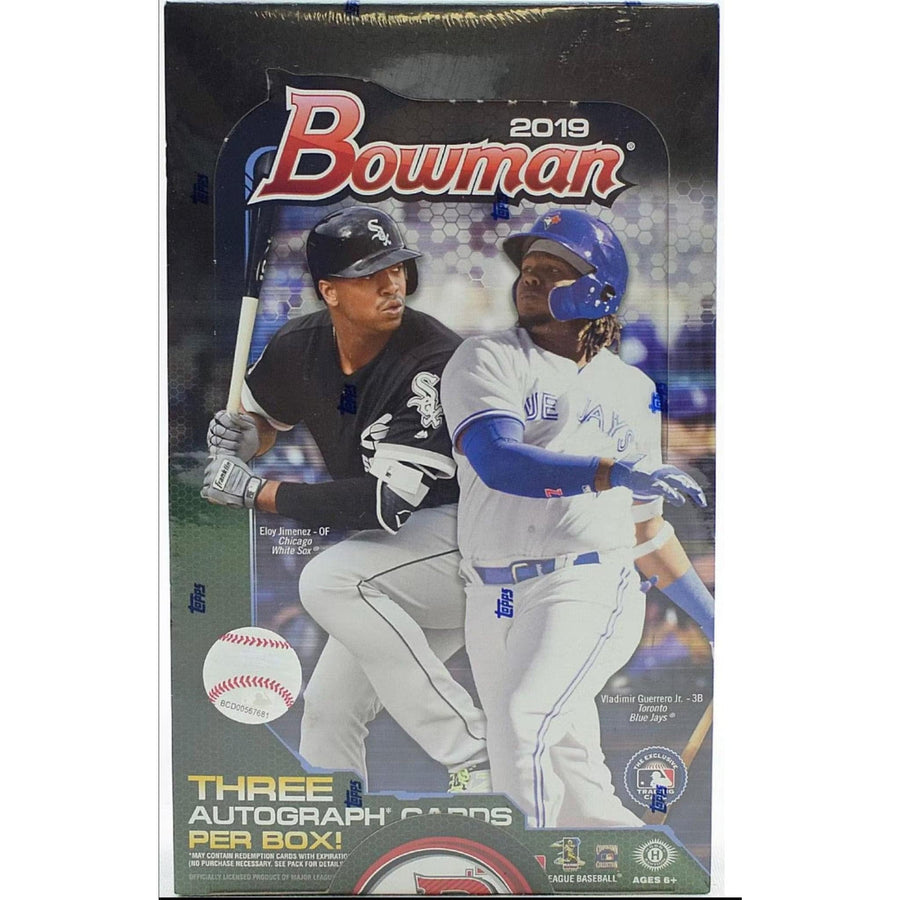 2019 Topps Bowman Baseball Jumbo Hobby Trading Cards