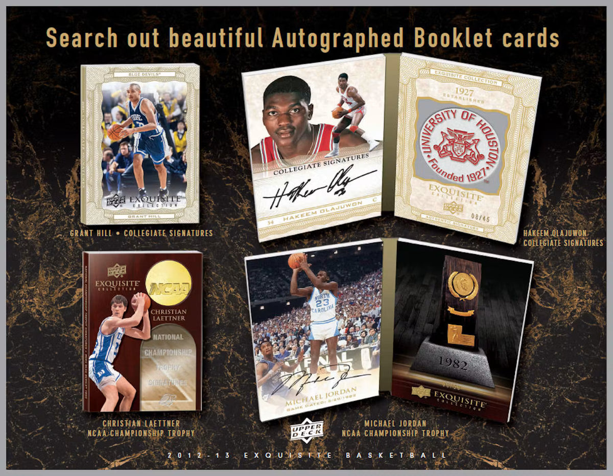2012-13 Upper Deck Exquisite Basketball Hobby Trading Cards