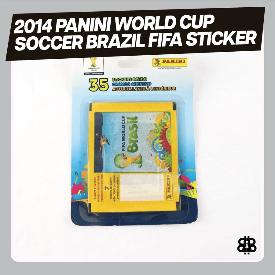 2014 Panini World Cup Soccer Brazil FIFA Sticker Packs LV - The Ballers Bank