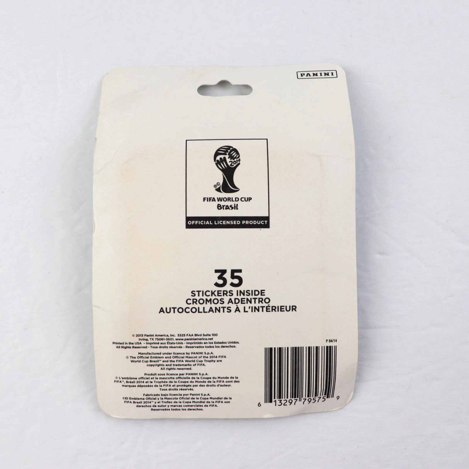 2014 Panini World Cup Soccer Brazil FIFA Sticker Packs LV - The Ballers Bank
