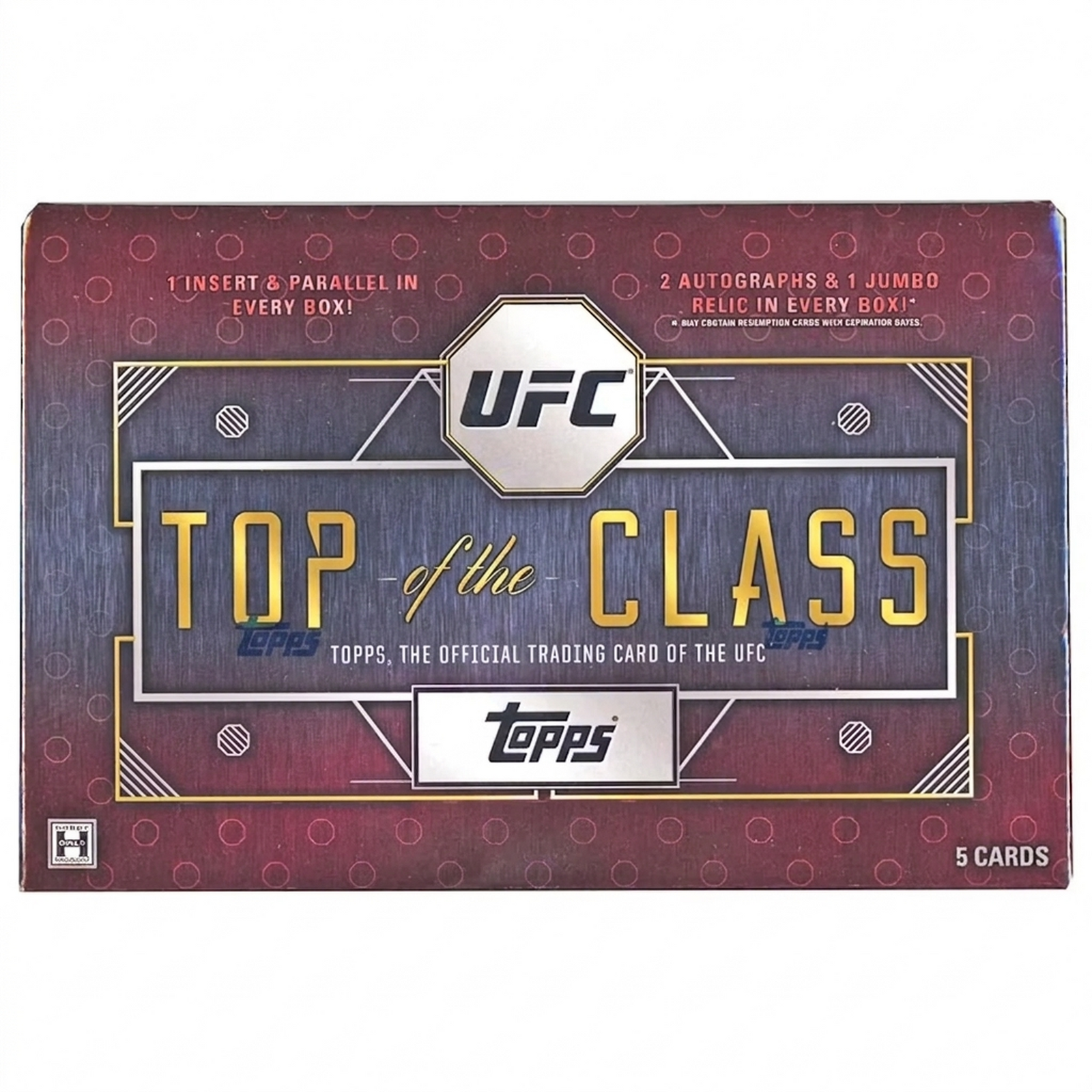2016 Topps UFC Top of the Class Hobby Box (Ships Sealed Only) - D