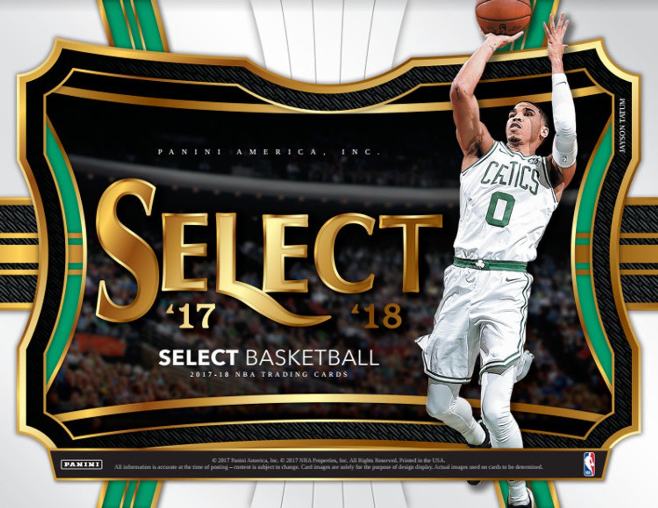 2017 - 18 Panini Select Basketball Hobby Trading Cards - The Ballers Bank