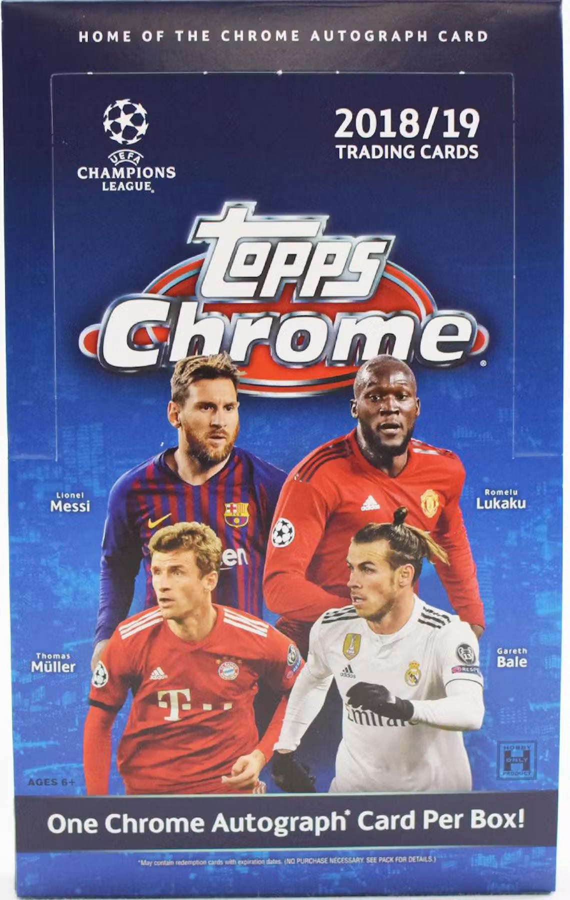 2018-19 Topps Chrome Soccer UEFA Champions League Hobby Trading Cards LV