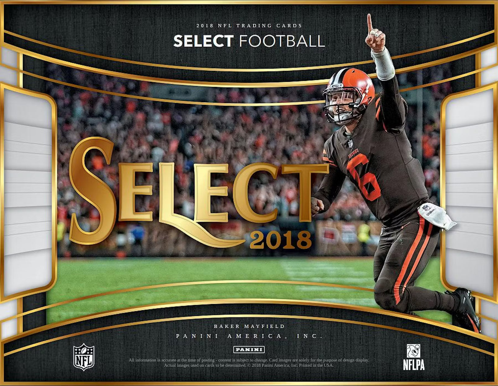 2018 Panini Select Football Hobby Trading Cards
