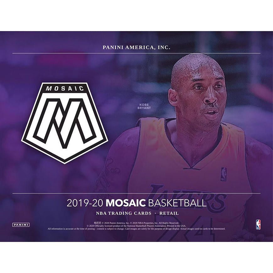2019 - 20 Panini Mosaic Basketball Blaster Trading Cards - The Ballers Bank