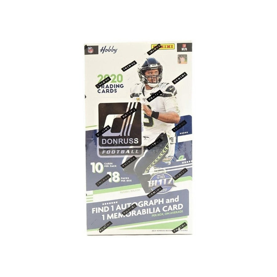 2020 Panini Donruss Football Hobby Trading Cards - The Ballers Bank