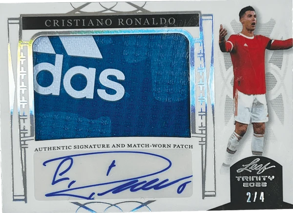 2022 Leaf Trinity Soccer Hobby Trading Cards LV