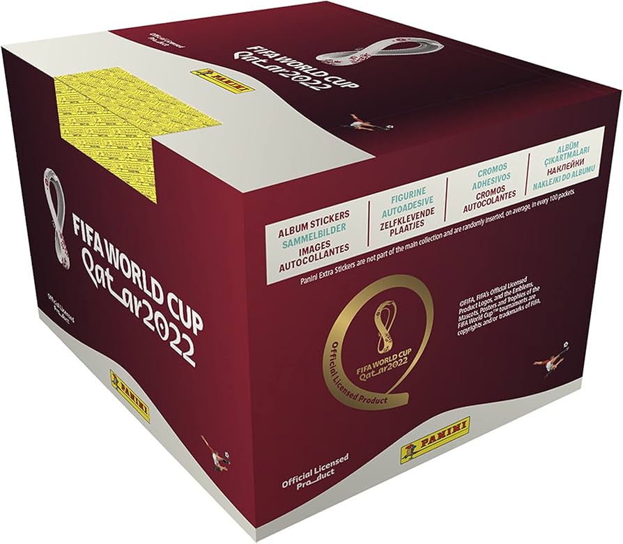 2022 Panini FIFA World Cup Qatar Soccer Stickers LV - The Ballers Bank