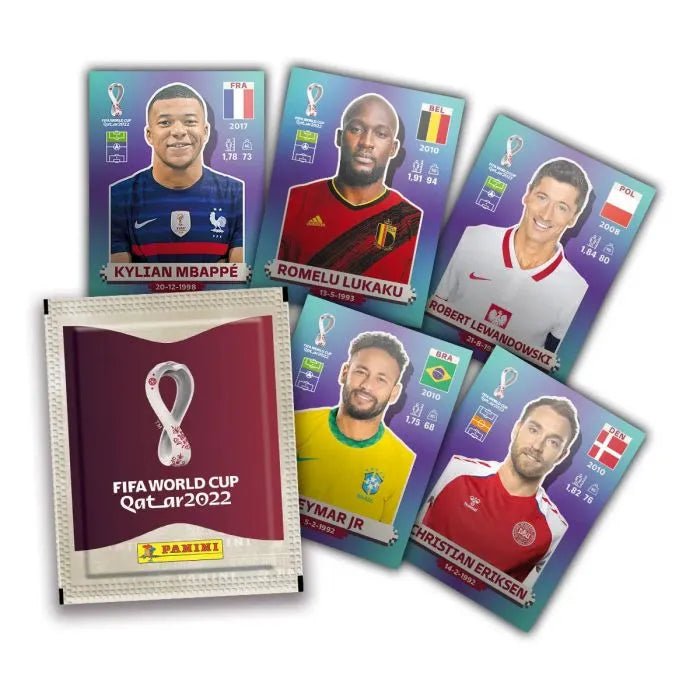 2022 Panini FIFA World Cup Qatar Soccer Stickers LV - The Ballers Bank
