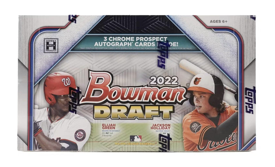 2022 Topps Bowman Draft Baseball Jumbo Trading Cards - The Ballers Bank