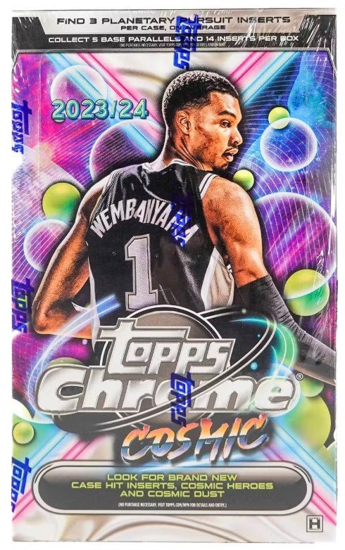 2023 - 24 Topps Cosmic Chrome Basketball Hobby Trading Cards LV - The Ballers Bank