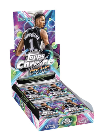 2023 - 24 Topps Cosmic Chrome Basketball Hobby Trading Cards LV - The Ballers Bank