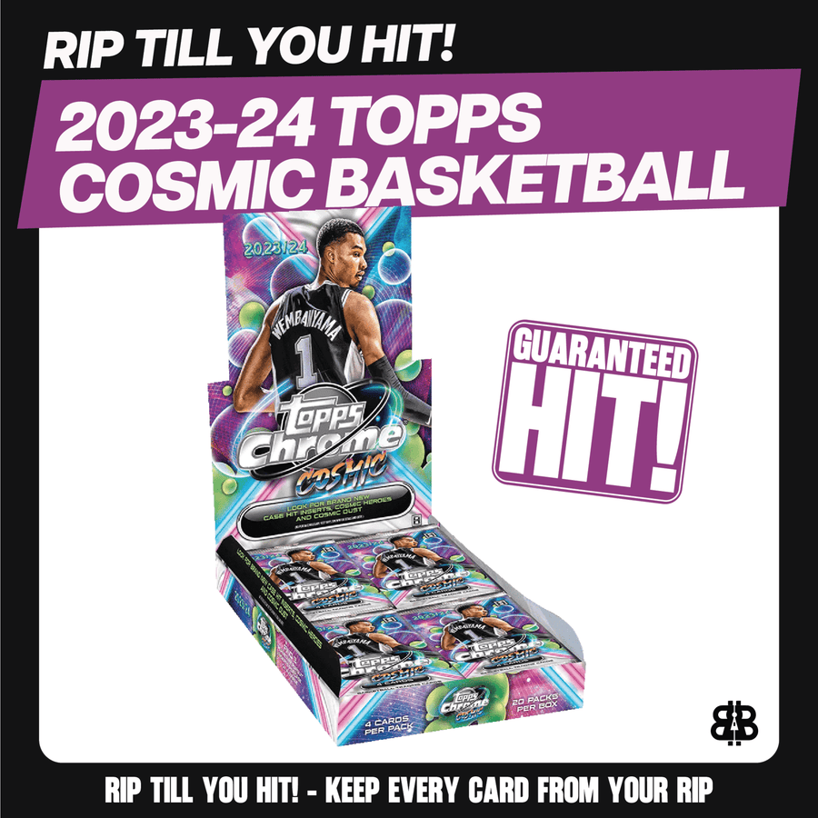 2023 - 24 Topps Cosmic Chrome Basketball — Rip Till You Hit || Wemby Auto /99+ SSP Hit Guaranteed* LV - The Ballers Bank